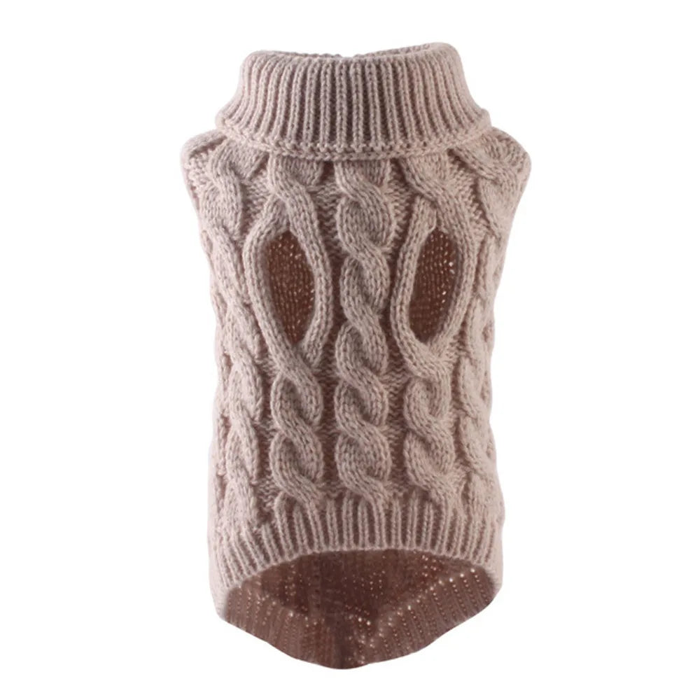 New Knitted Pet Sweater – Warm Autumn Winter Dog & Cat Clothes | FinPaws BrandBuddy Finland