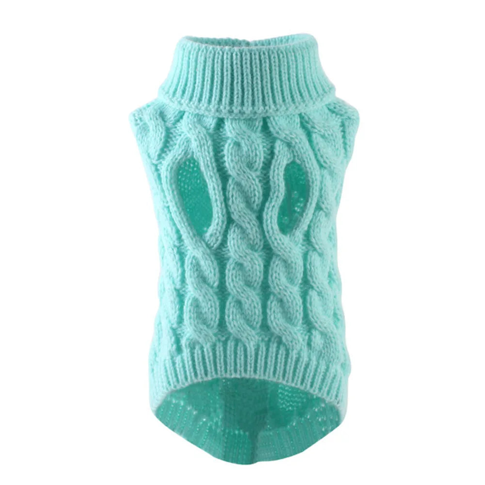 New Knitted Pet Sweater – Warm Autumn Winter Dog & Cat Clothes | FinPaws BrandBuddy Finland