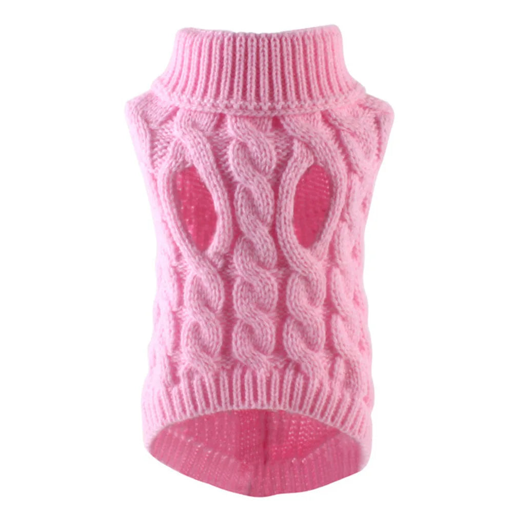 New Knitted Pet Sweater – Warm Autumn Winter Dog & Cat Clothes | FinPaws BrandBuddy Finland