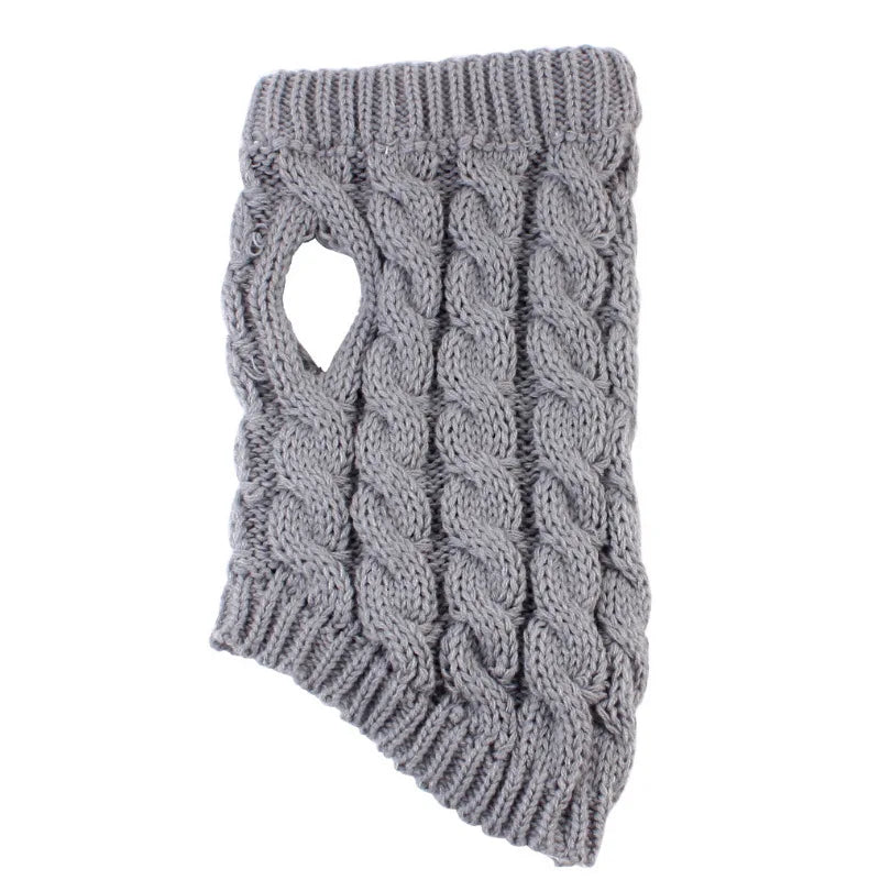 New Knitted Pet Sweater – Warm Autumn Winter Dog & Cat Clothes | FinPaws BrandBuddy Finland