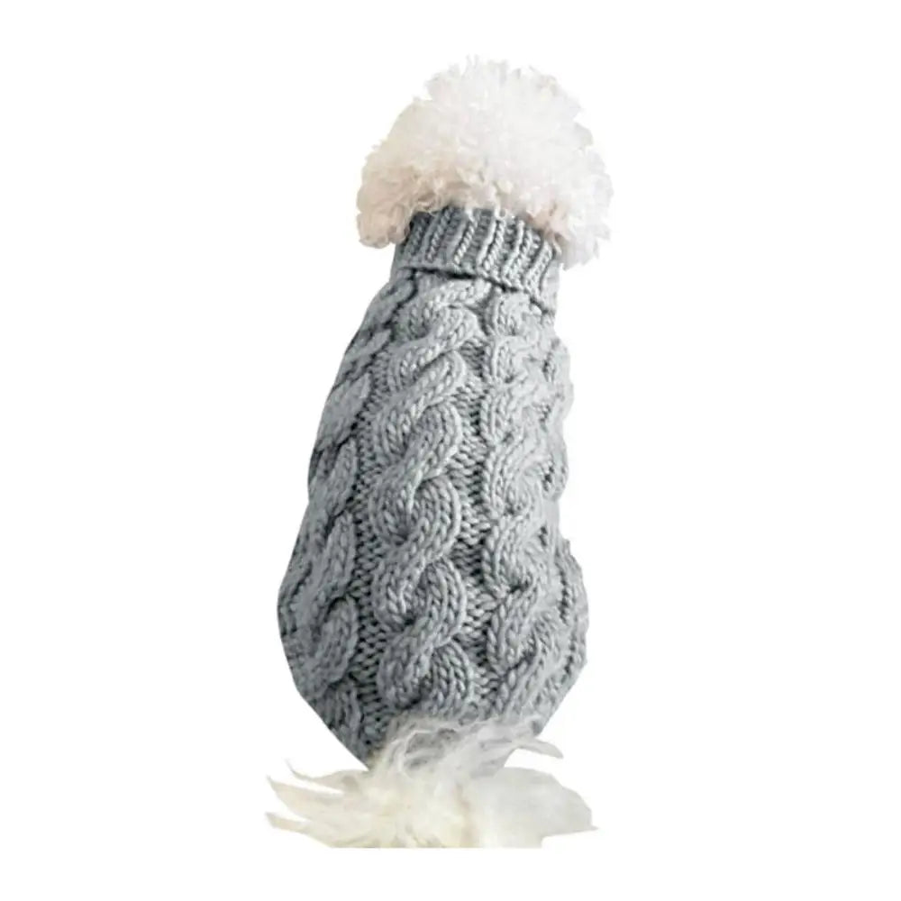 New Knitted Pet Sweater – Warm Autumn Winter Dog & Cat Clothes | FinPaws BrandBuddy Finland