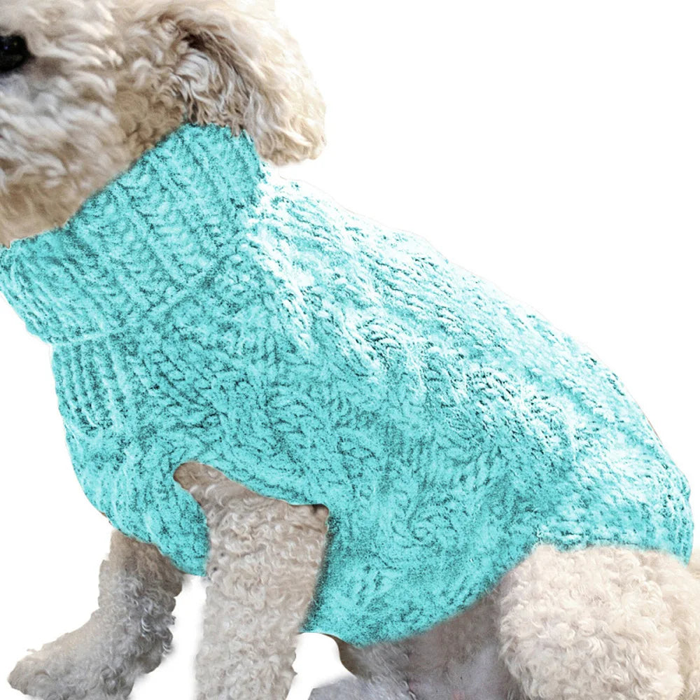 New Knitted Pet Sweater – Warm Autumn Winter Dog & Cat Clothes | FinPaws BrandBuddy Finland