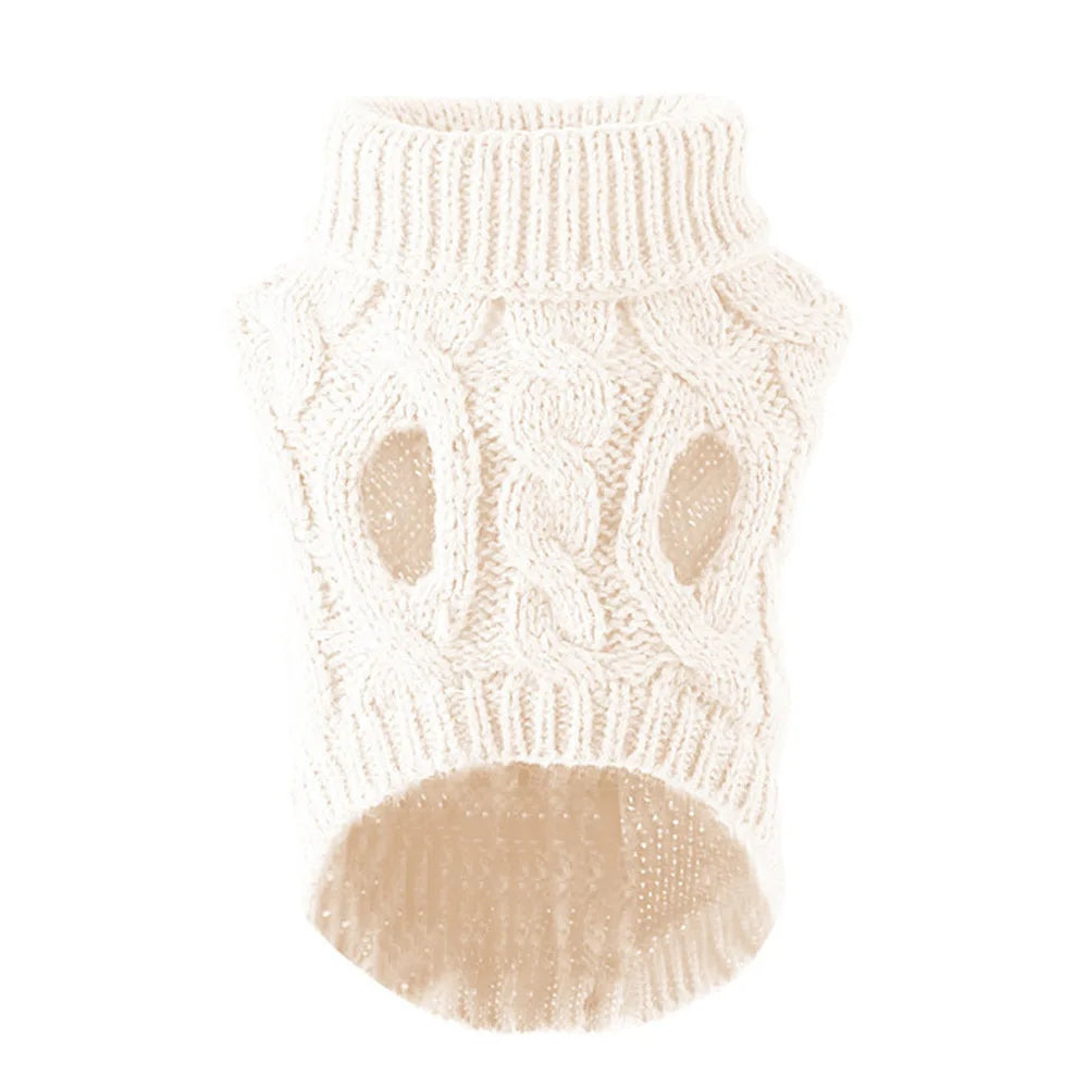 New Knitted Pet Sweater – Warm Autumn Winter Dog & Cat Clothes | FinPaws BrandBuddy Finland