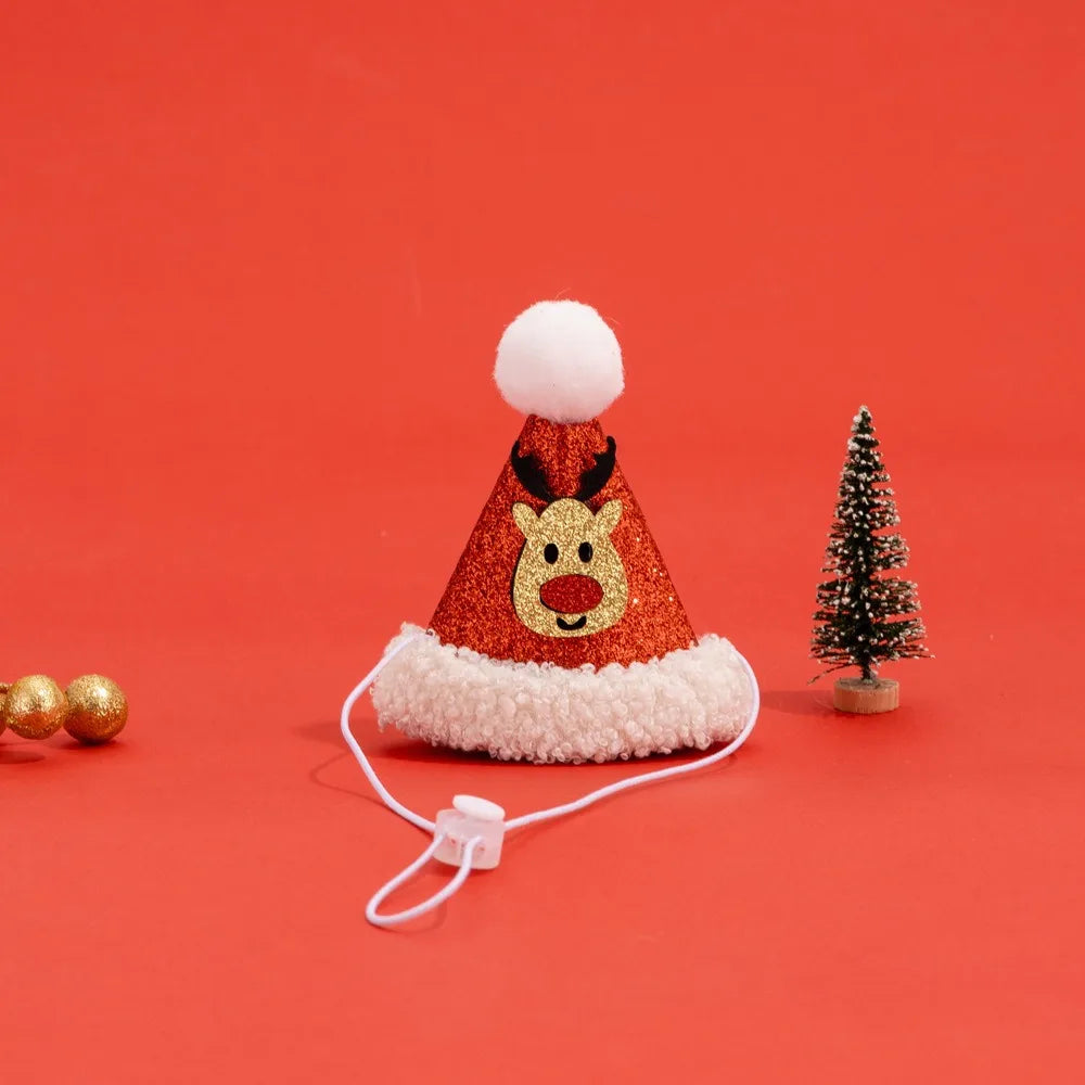Christmas Cat Hat & Pet Costume – Cute Red Santa Hat for Cats & Small Dogs | Finpaws Finland