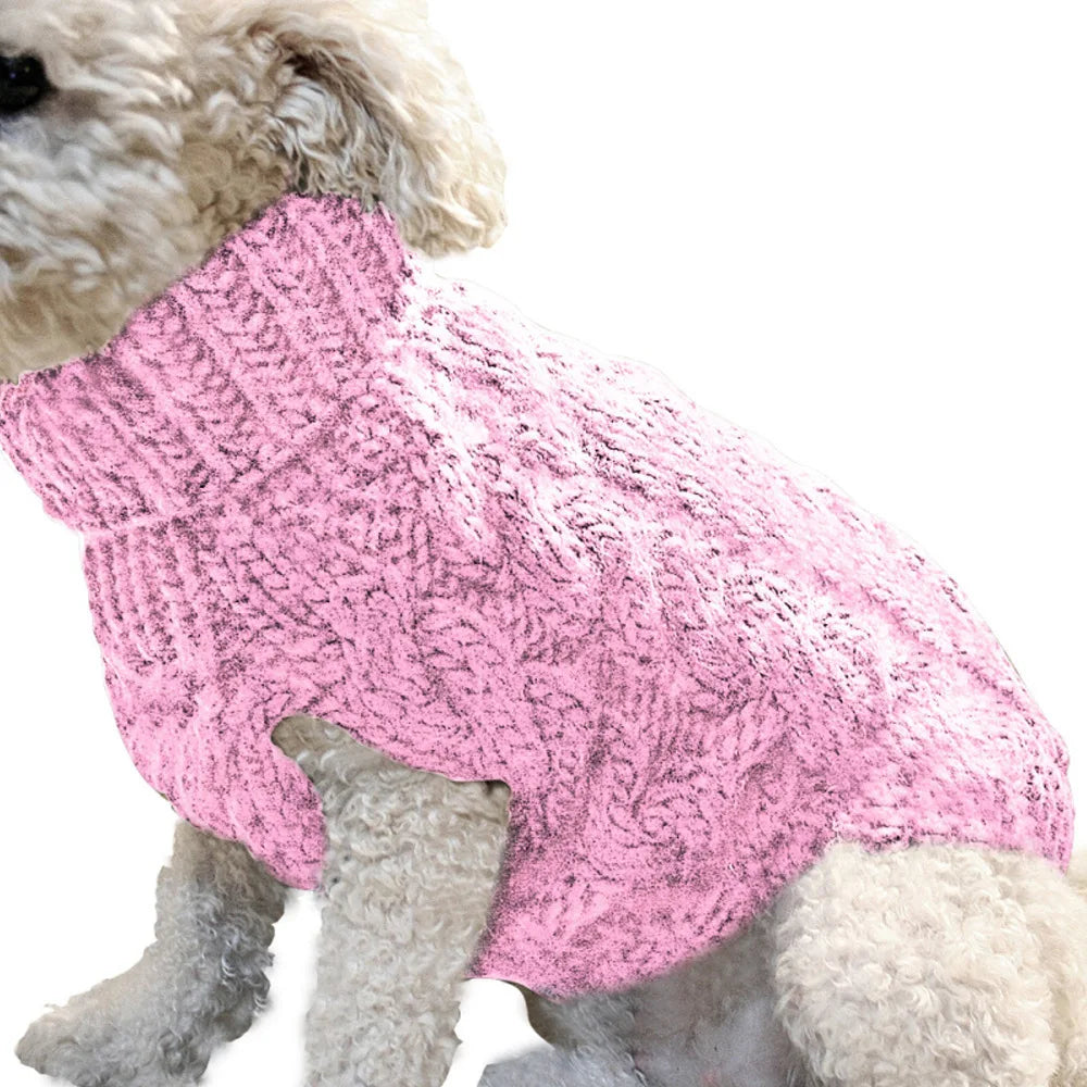New Knitted Pet Sweater – Warm Autumn Winter Dog & Cat Clothes | FinPaws BrandBuddy Finland