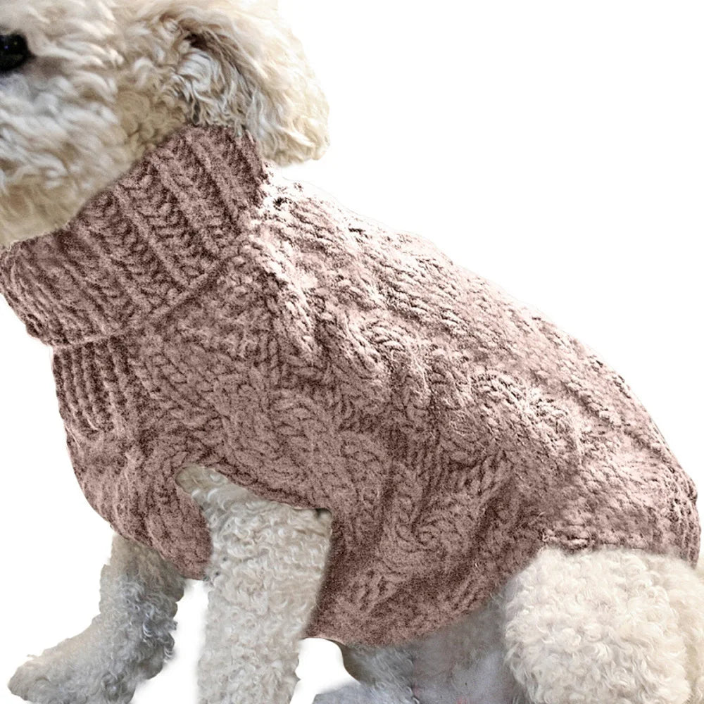 New Knitted Pet Sweater – Warm Autumn Winter Dog & Cat Clothes | FinPaws BrandBuddy Finland