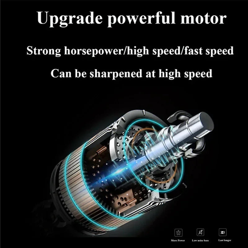 FinPaws Electric Dog Nail Clippers with LED Light – Rechargeable Pet Nail Grinder for Dogs & Cats