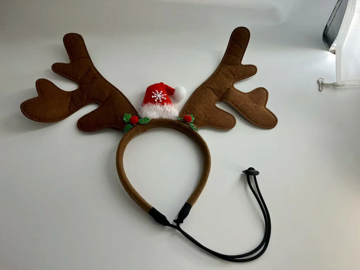 Christmas Pet Antlers Headband – Cute Reindeer Hair Hoops for Dogs & Cats | Finpaws Finland