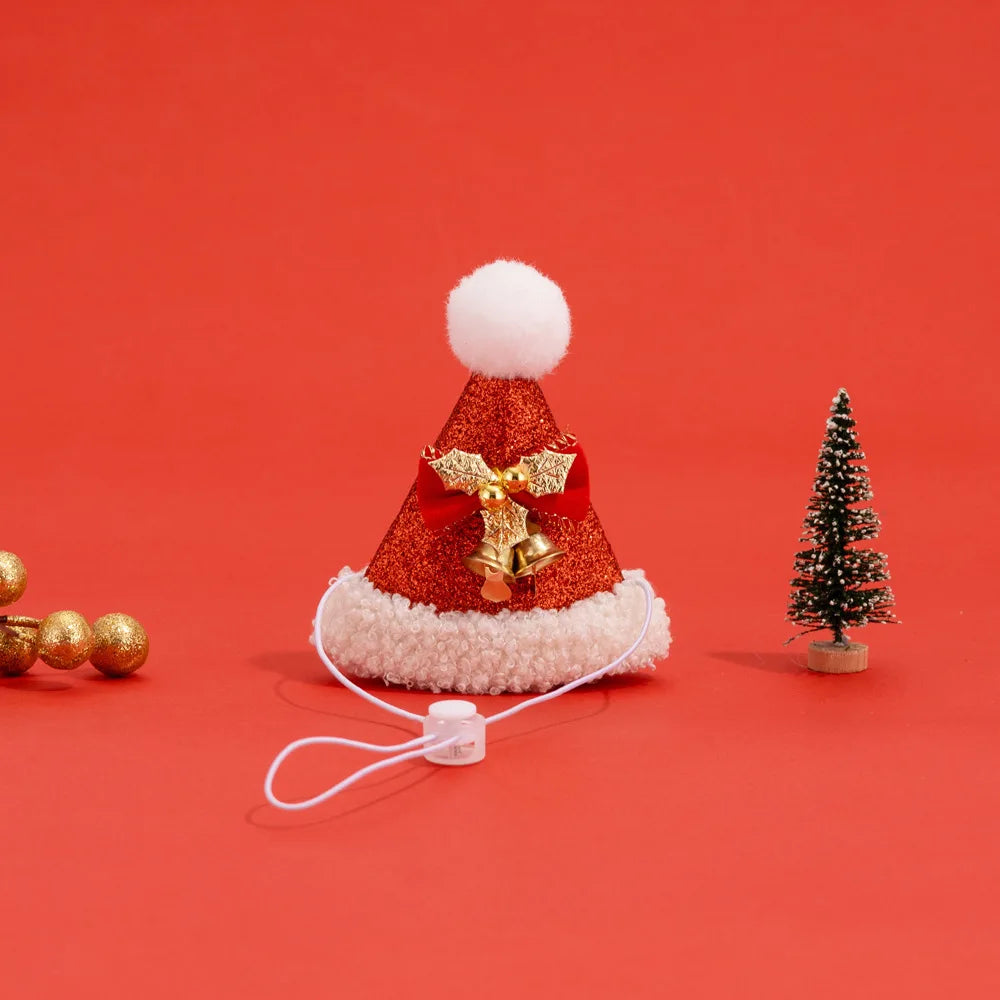 Christmas Cat Hat & Pet Costume – Cute Red Santa Hat for Cats & Small Dogs | Finpaws Finland