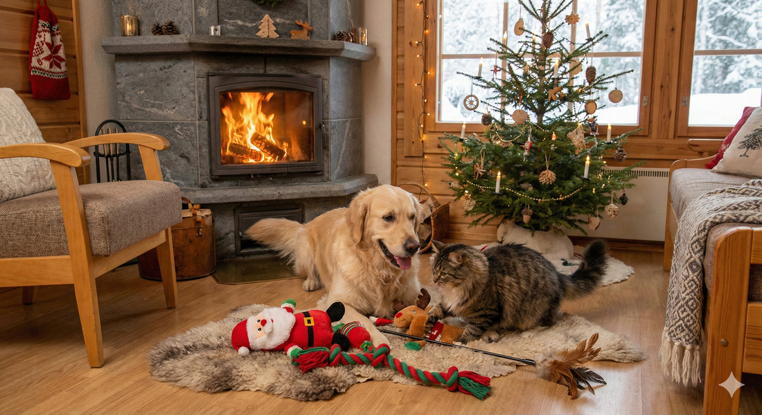Stop Pet Stress This Christmas: Best Toys for Dogs & Cats in Finland - FinPaws