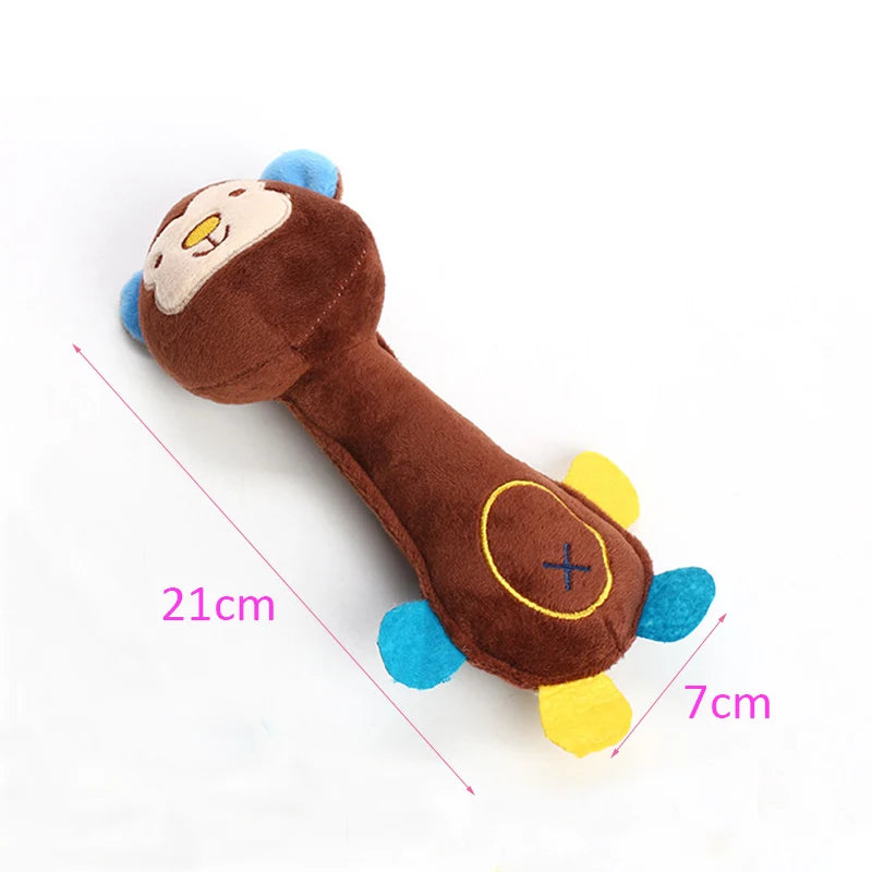 Durable Plush Dog Toy – Kestävä Pehmolelu Koirille Squeaky - FinPaws