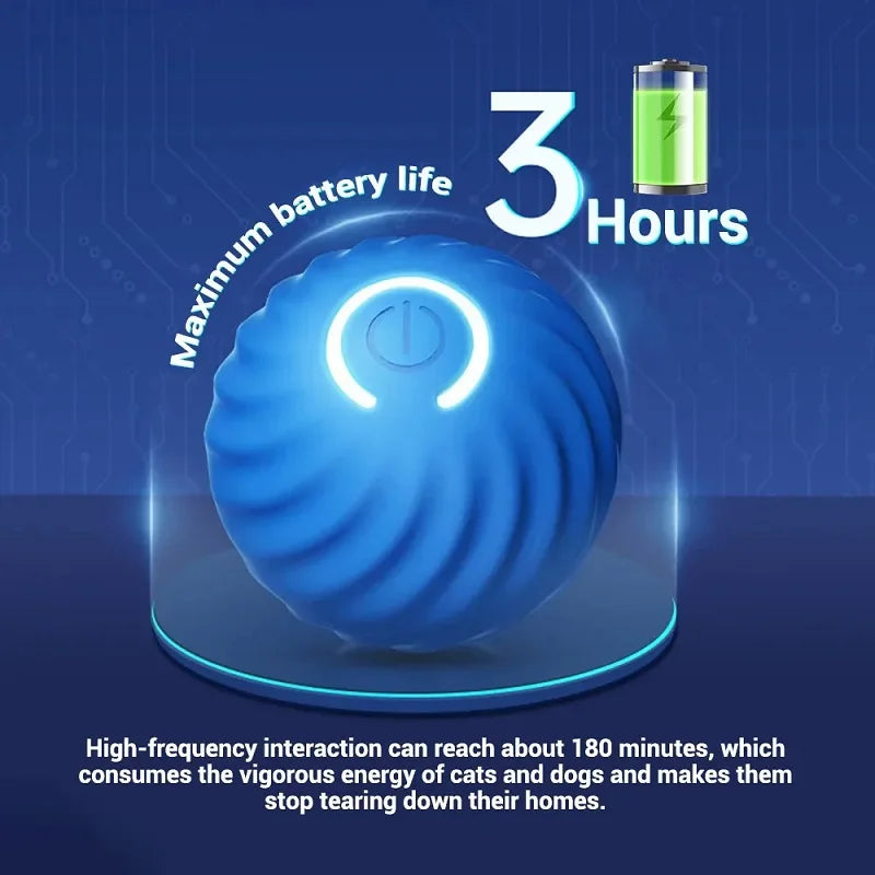 Smart Automatic Dog Toy Ball – Älykäs Automaattinen Koiran Leikkipallo - FinPaws