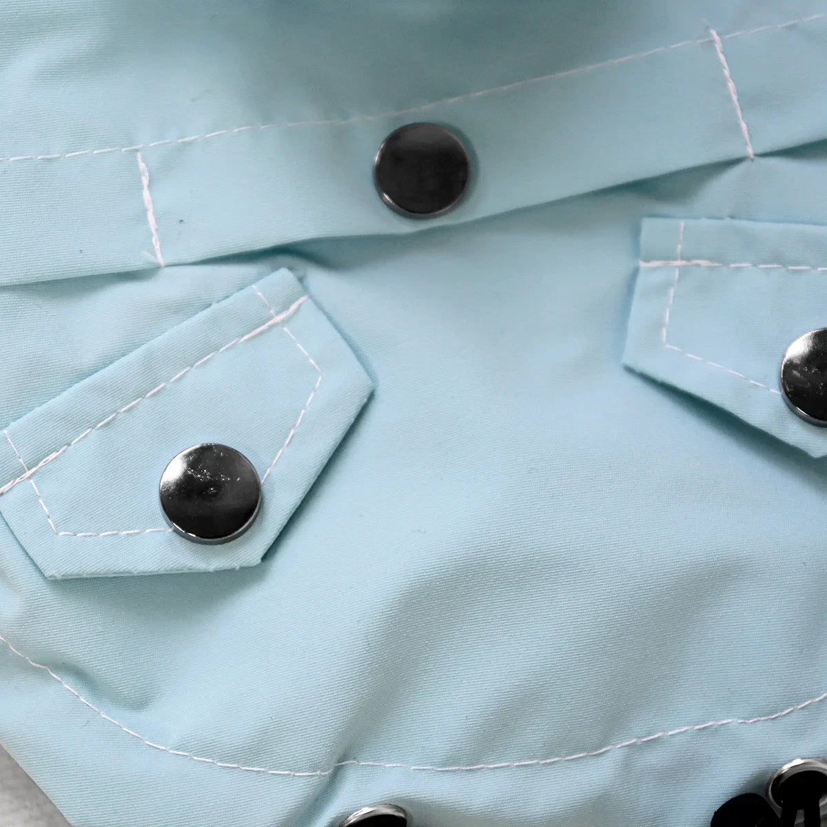 Dog Raincoat,Waterproof Rain Poncho with Hoodie, Adjustable Pet Rain Jacket with Leash Hole for Small Medium Dogs - FinPaws