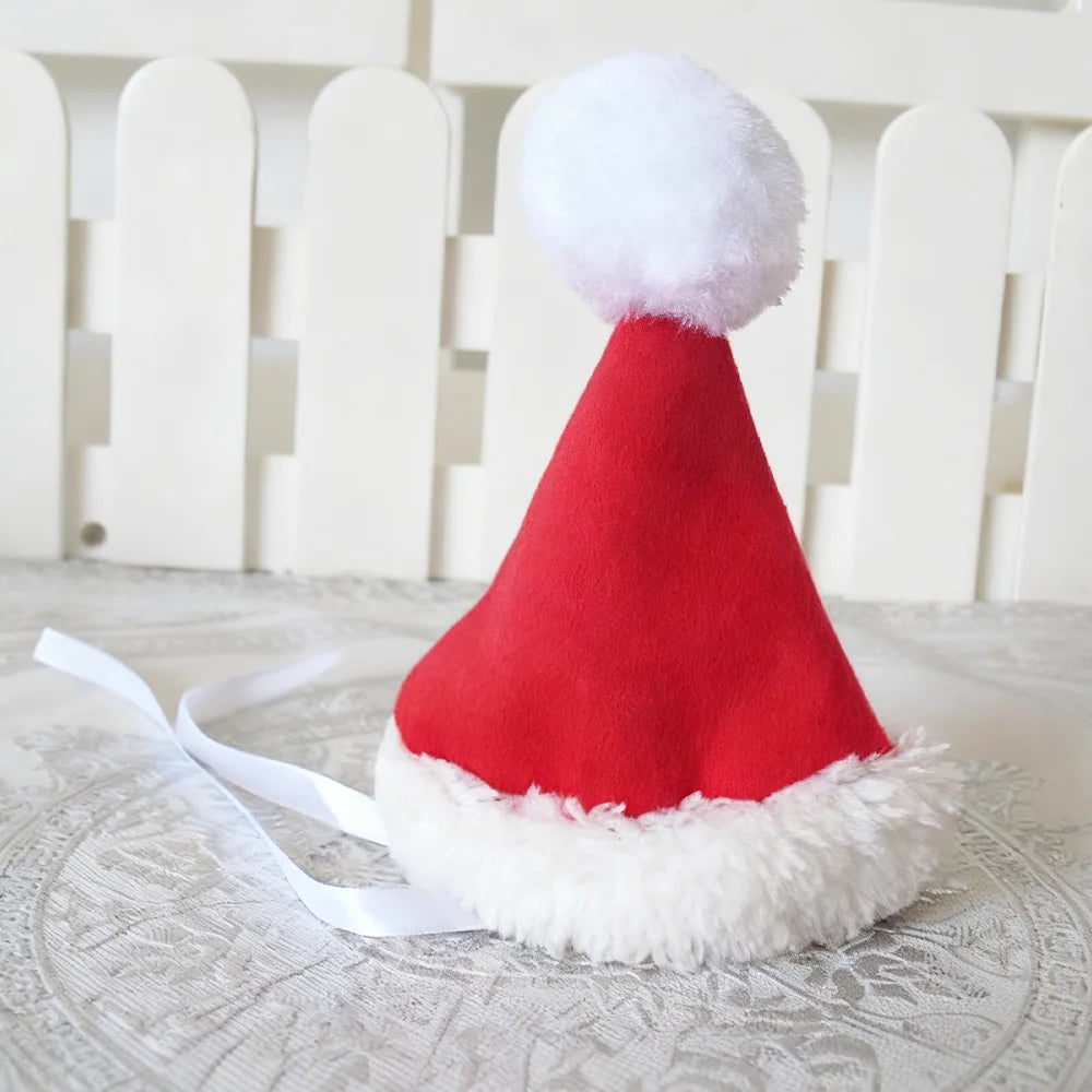 Christmas Cat & Dog Santa Costume | Funny Pet Cosplay Outfit | Joulupukki Asu Lemmikeille - FinPaws