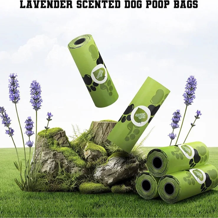 Dog Poop Bags – Hajuttomat & Kestävät Koiran Kakkapussit Puppy Waste Bags - FinPaws